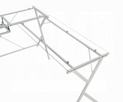 Acme Dazenus Tempered Glass Computer Desk - Image 11