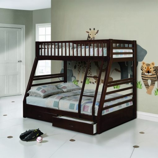 Acme Jason Espresso Bunk Bed (T/F)