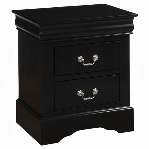 Acme Louis Philippe III Black Nightstand - Image 2