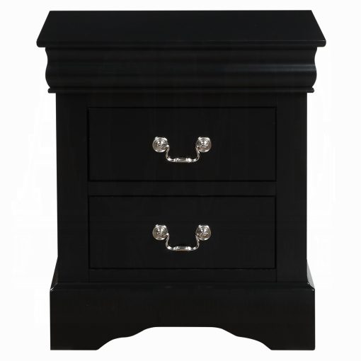 Acme Louis Philippe III Black Nightstand - Image 3