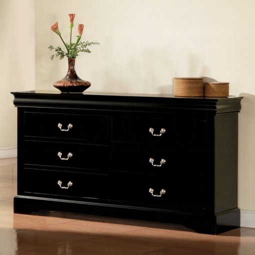Acme Louis Philippe III Black Dresser