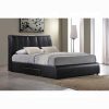 Acme Kofi Black Synthetic Leather Eastern King Bed w/Storage