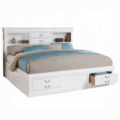 Acme Louis Philippe III Bed w/Storage - Image 12