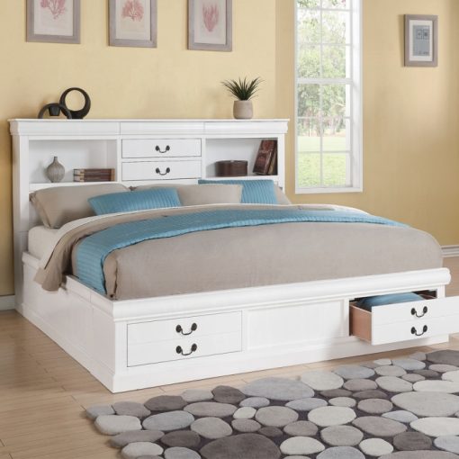 Acme Louis Philippe III Bed w/Storage - Image 11