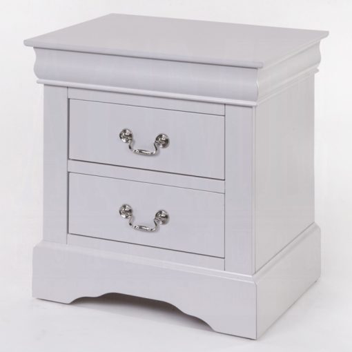 Acme Louis Philippe III White Nightstand - Image 2