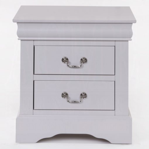 Acme Louis Philippe III White Nightstand - Image 3