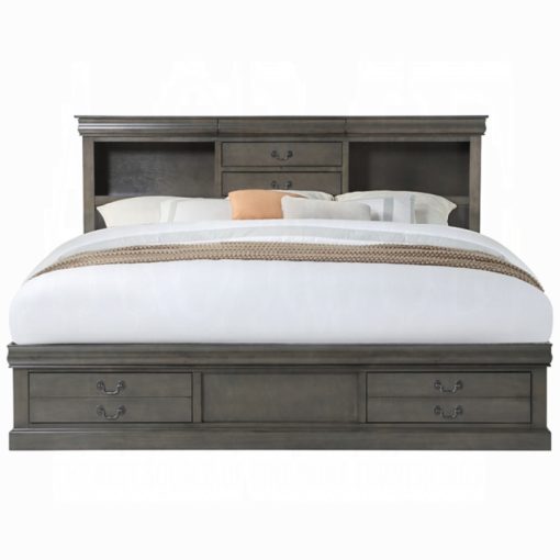 Acme Louis Philippe III Bed w/Storage - Image 26
