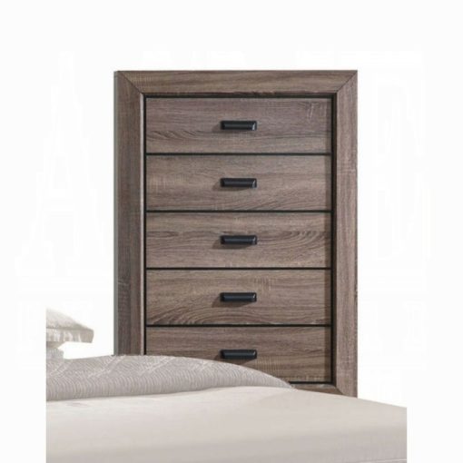 Acme Lyndon Weathered Gray Grain Chest