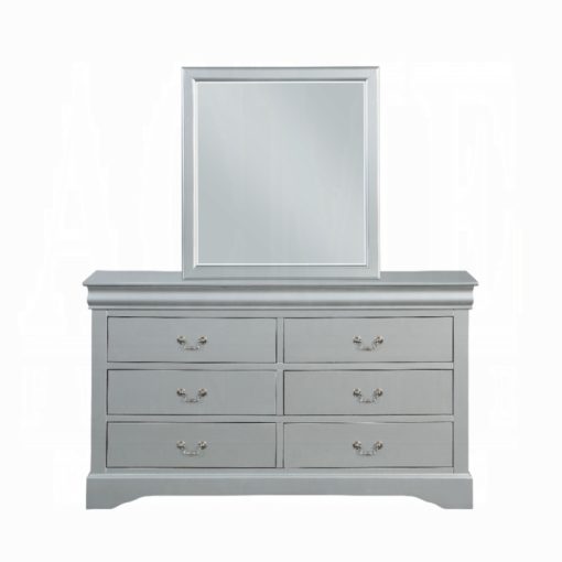Acme Louis Philippe Rectangular Mirror - Image 9