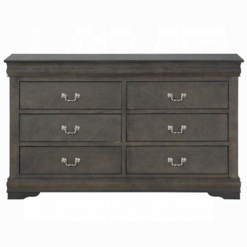 Acme Louis Philippe Dark Gray Dresser - Image 3