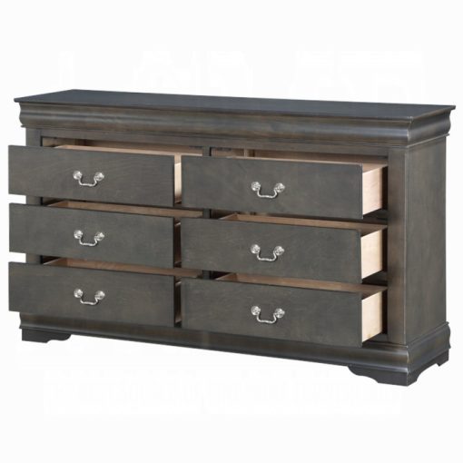 Acme Louis Philippe Dark Gray Dresser - Image 4