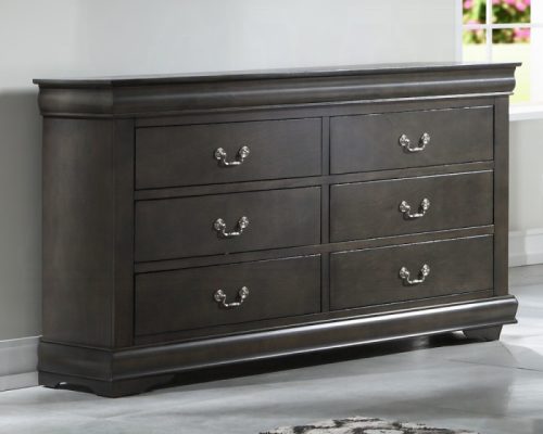 Acme Louis Philippe Dark Gray Dresser