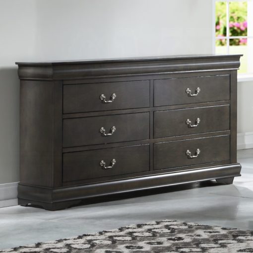 Acme Louis Philippe Dark Gray Dresser