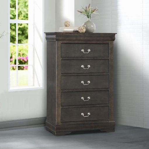 Acme Louis Philippe 5 Drawer Chest - Image 11