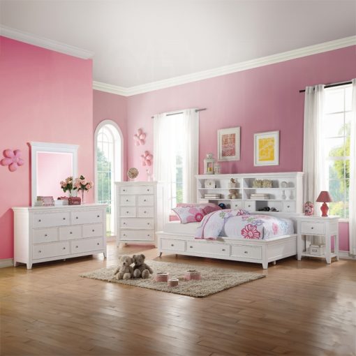 Acme Lacey White Dresser - Image 3