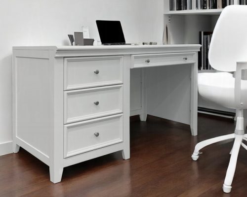 Acme Lacey White Writing Desk