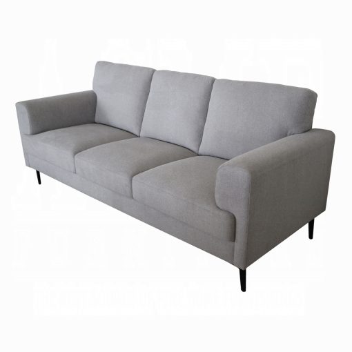 Acme Kyrene Light Gray Linen Sofa - Image 2