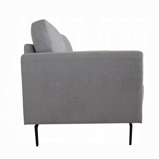 Acme Kyrene Light Gray Linen Sofa - Image 4