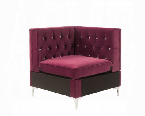 Acme Jaszira Burgundy Velvet Modular - Wedge