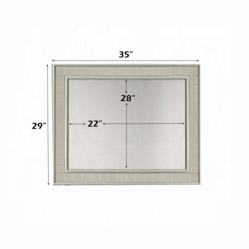 Acme Francesca Champagne Mirror - Image 2