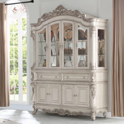 Acme Gorsedd Golden Ivory Buffet & Hutch