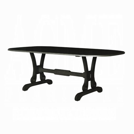 Acme House Beatrice Charcoal Dining Table - Image 2