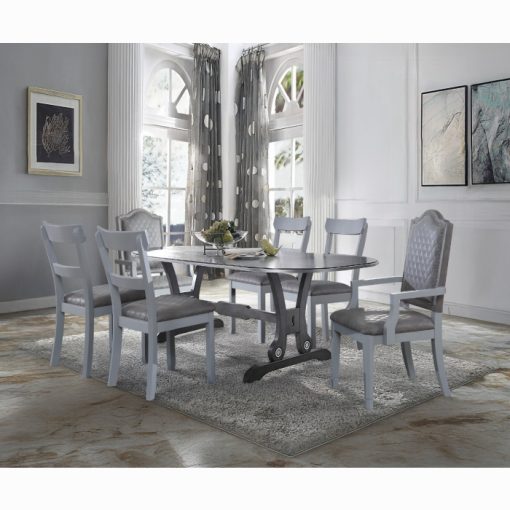 Acme House Beatrice Charcoal Dining Table