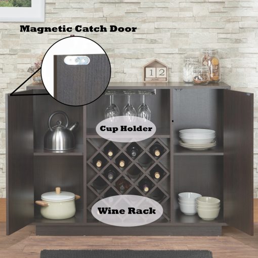 Acme Hazen Espresso Server with Wine Rack & Cup Holder - Image 9