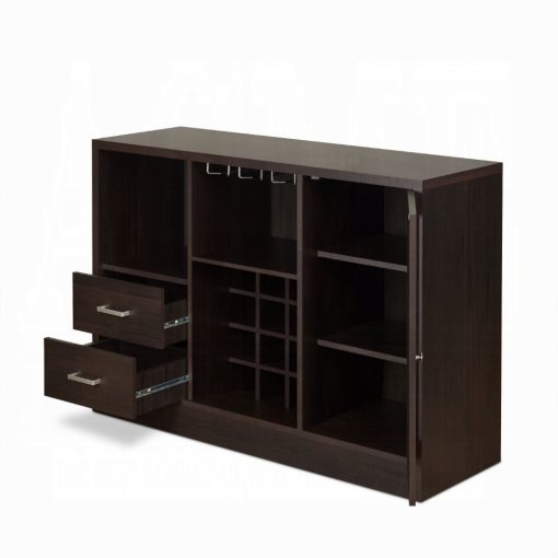 Acme Hazen Espresso Wine Cabinet - Image 3