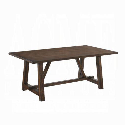 Acme Kaelyn Dark Oak Dining Table - Image 2