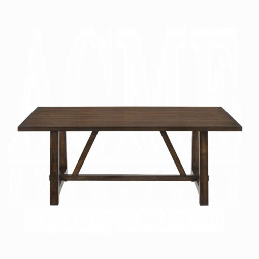 Acme Kaelyn Dark Oak Dining Table - Image 3
