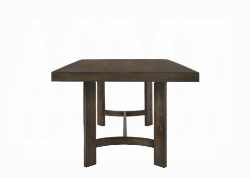 Acme Farren Weathered Oak Dining Table - Image 2