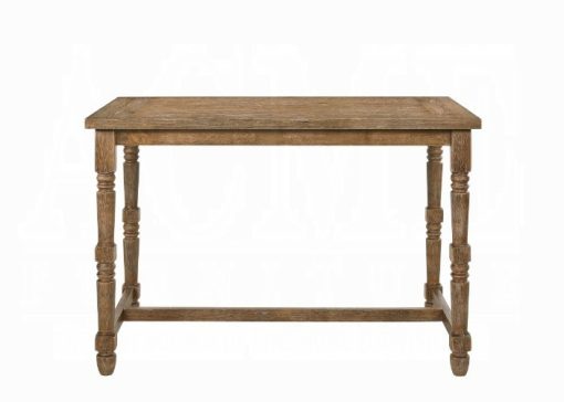 Acme Farsiris Weathered Oak Counter Height Table - Image 2