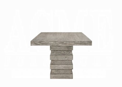 Acme Faustine Salvaged Light Oak Dining Table - Image 2