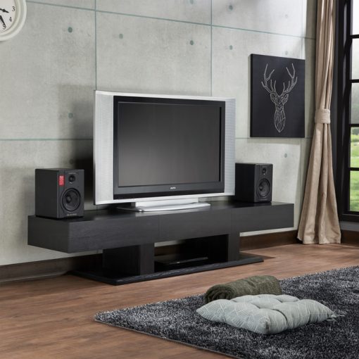 Acme Follian Black TV Stand