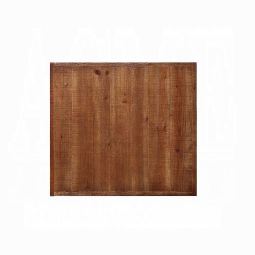 Acme Ikram Weathered Oak & Sandy Black End Table - Set of 2 - Image 4