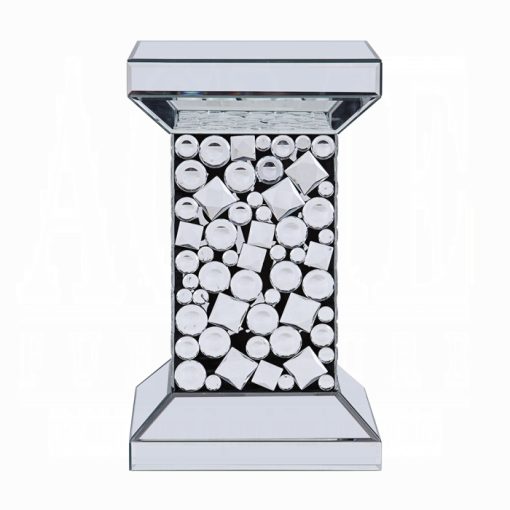 Acme Kachina Mirrored & Faux Gems End Table - Image 3