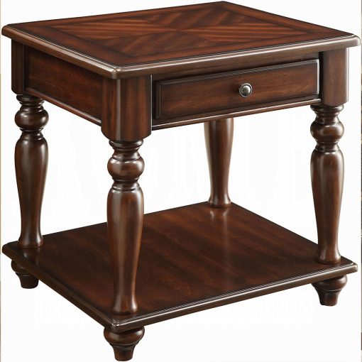 Acme Farrel Walnut End Table - Image 2
