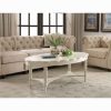 Acme Fordon Antique White Coffee Table
