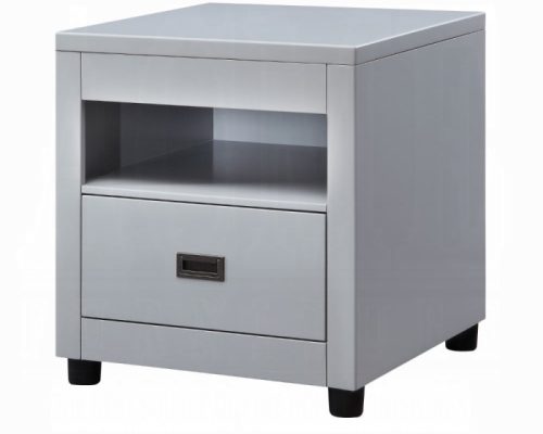 Acme Eleanor Dove Gray End Table