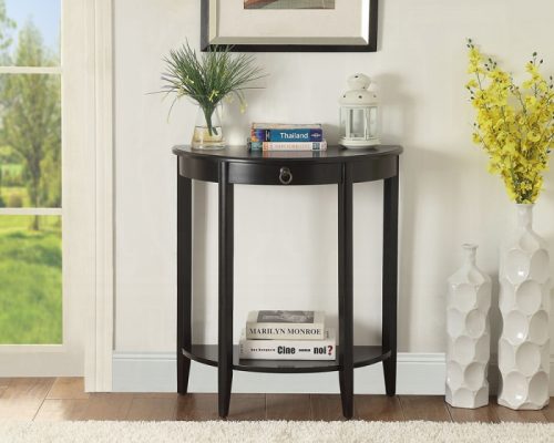 Acme Justino II Black Console Table
