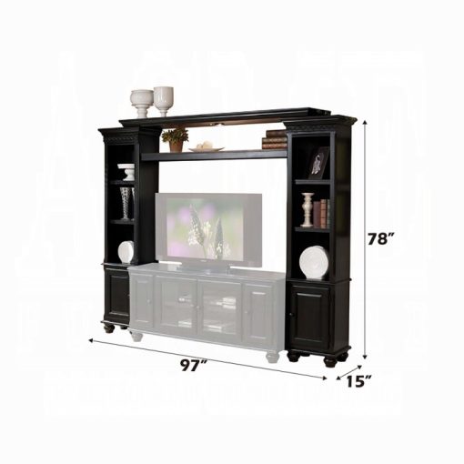 Acme Ferla Black Entertainment Center - Image 2