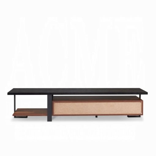 Acme Elling Walnut & Black TV Stand - Image 5