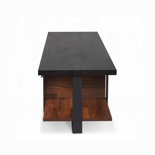 Acme Elling Walnut & Black TV Stand - Image 7