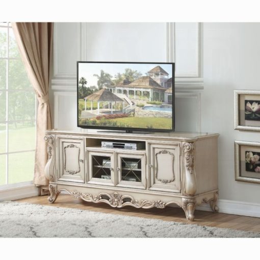 Acme Gorsedd Golden Ivory TV Stand