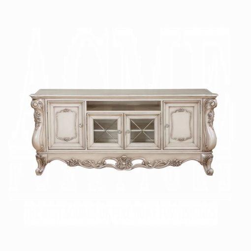 Acme Gorsedd Golden Ivory TV Stand - Image 4