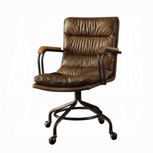 Acme Harith Upholstered Swivel Office Chair - Image 7