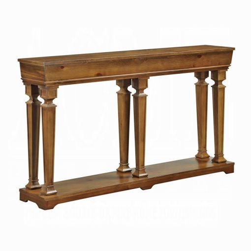 Acme Garrison Oak Console Table - Image 2
