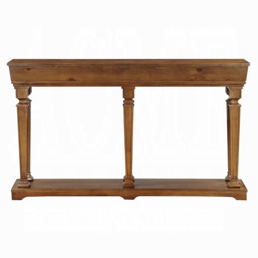 Acme Garrison Oak Console Table - Image 3