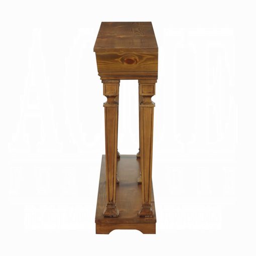Acme Garrison Oak Console Table - Image 4